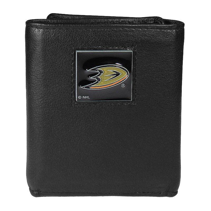 Men's Anaheim Ducks Trifold Wallet, Dks Black Product Image