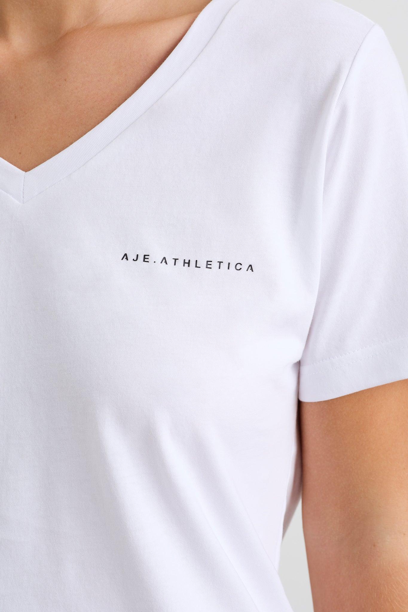 V Neck Jersey Tee 197 Product Image