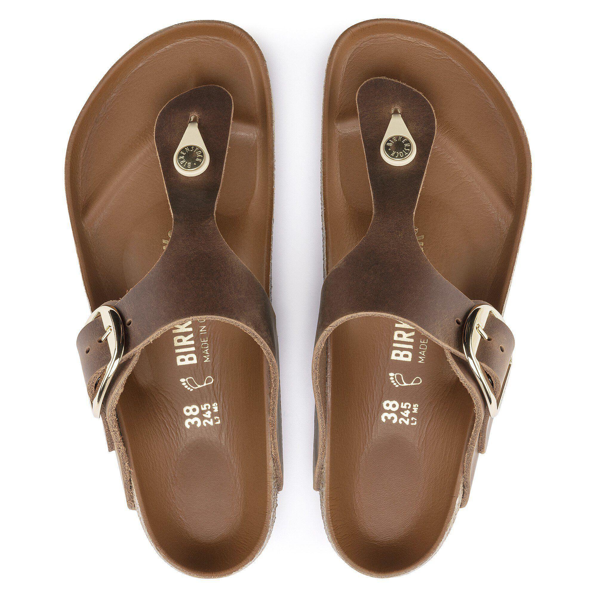 Gizeh Big Buckle Natural Leather Oiled Product Image