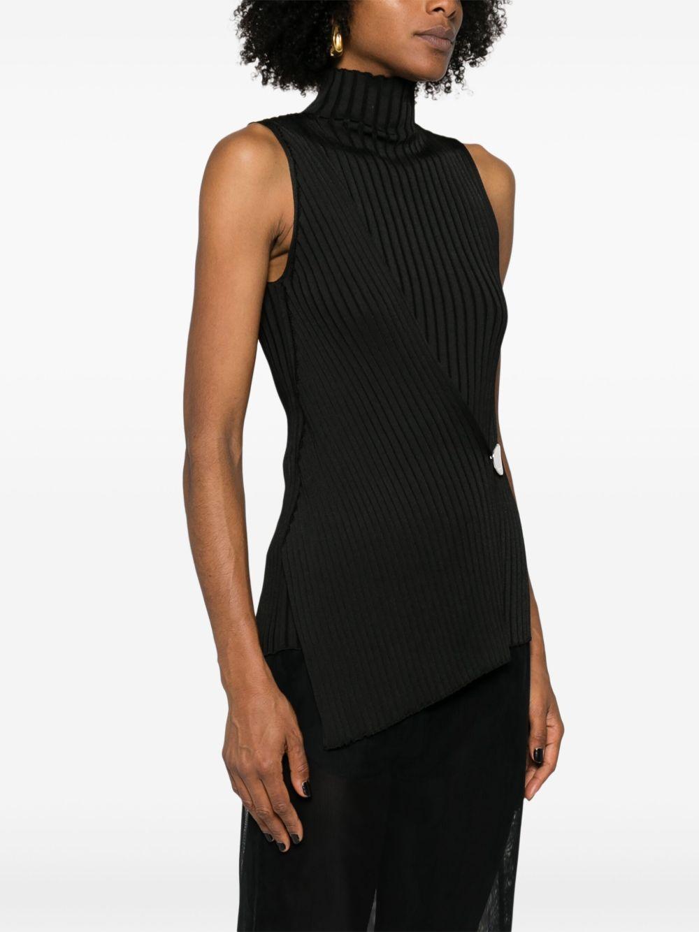 ribbed-knit tank top Product Image
