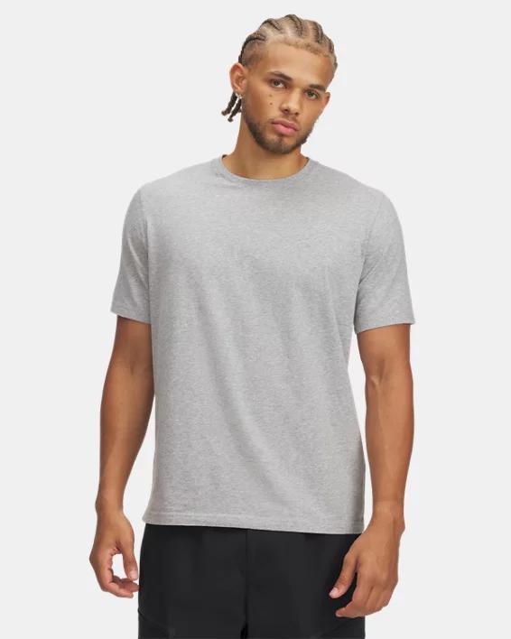 UA Icon Charged Cotton Mens Short Sleeve Product Image