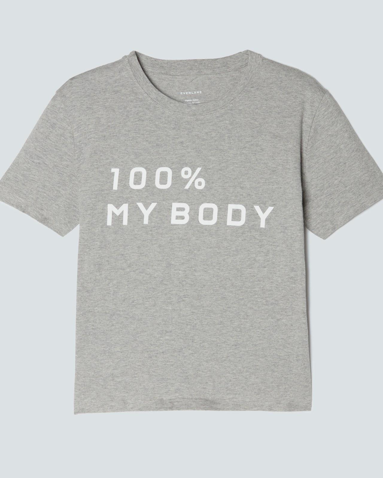 The 100% My Body Box-Cut Tee Product Image
