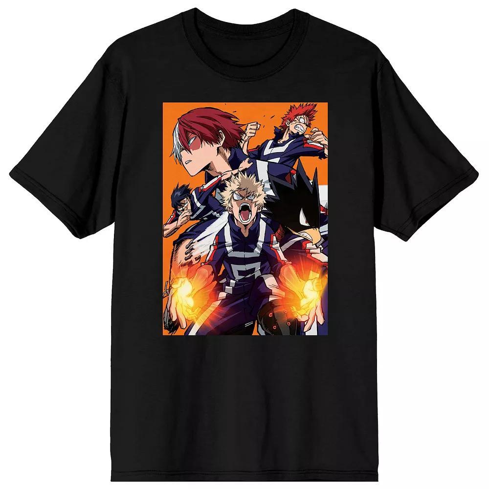 Men's My Hero Academia Anime Tee, Size: XXL, Black Product Image