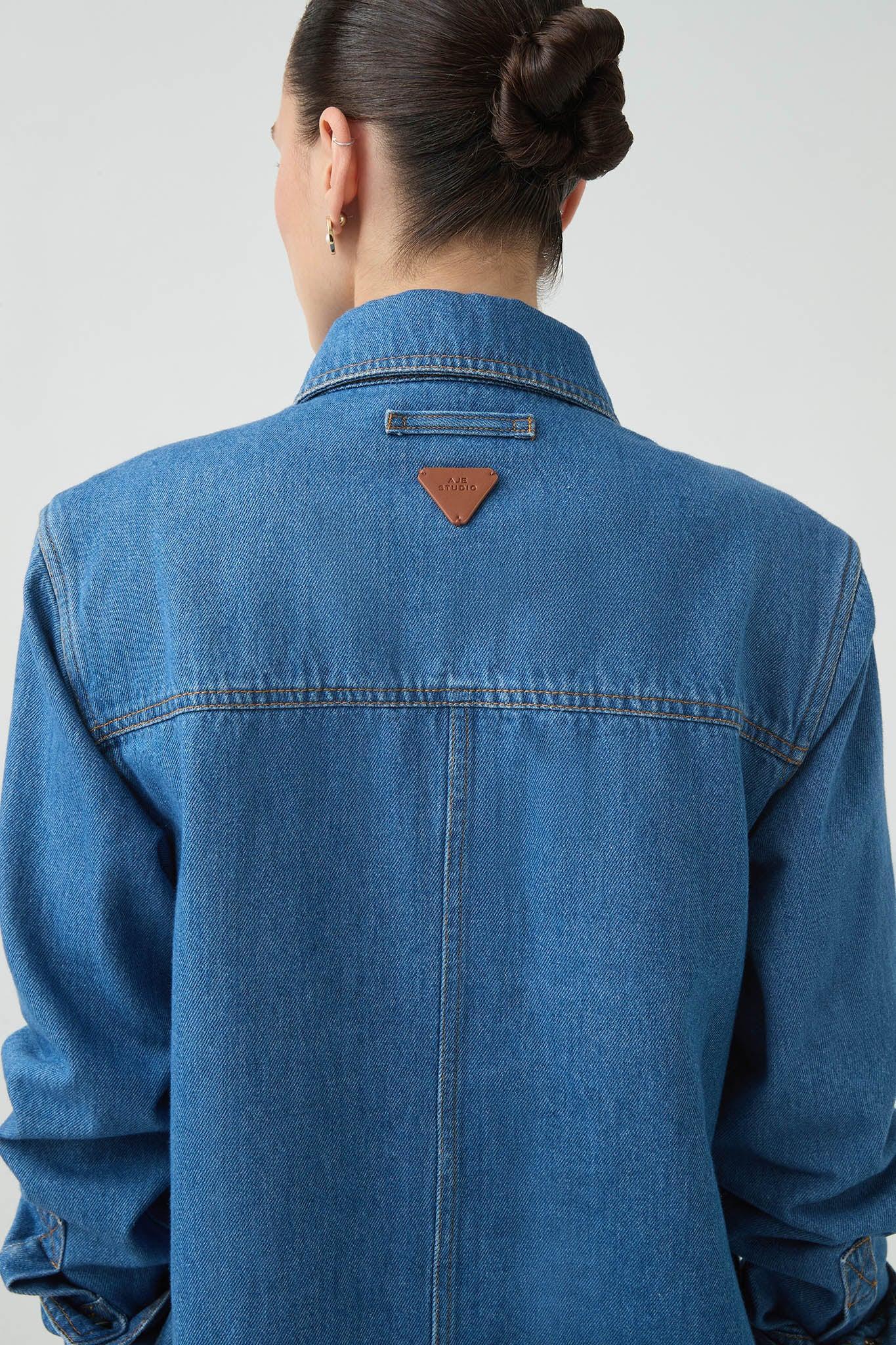 Long Sleeve Sunray Denim Shirt Product Image