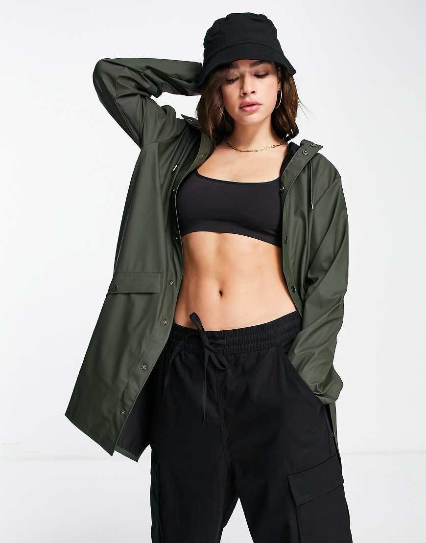 Womens Long Rain Jacket Product Image