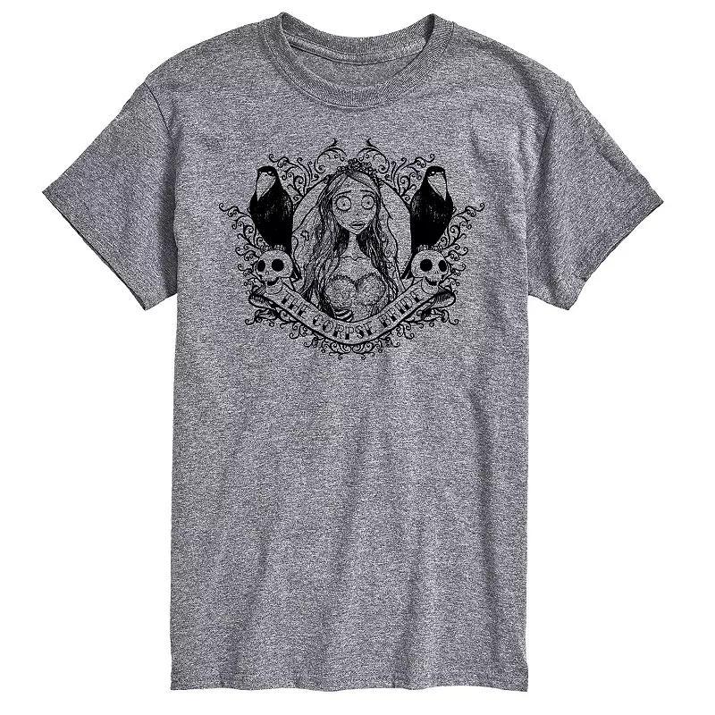 Mens Corpse Bride Crows Graphic Tee Product Image