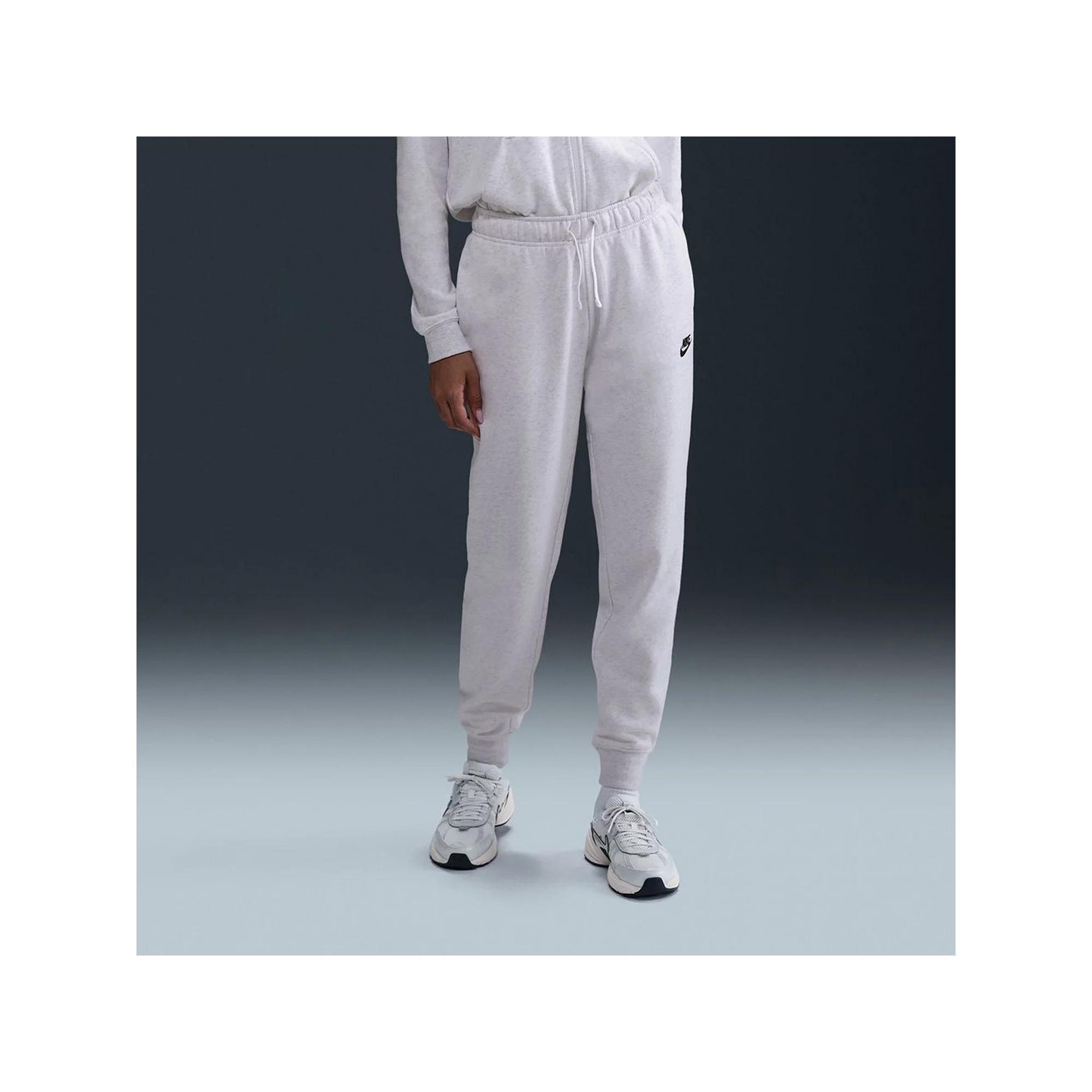 Women's Nike Sportswear Club Fleece Midrise Joggers, Size: Medium, Birch Grey Product Image