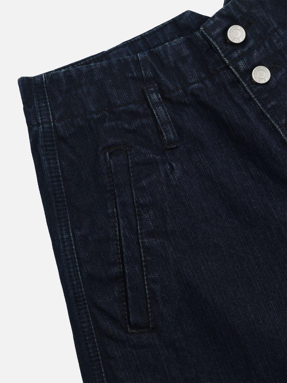 Aelfric Eden Button Super Baggy Barrel Jeans Product Image