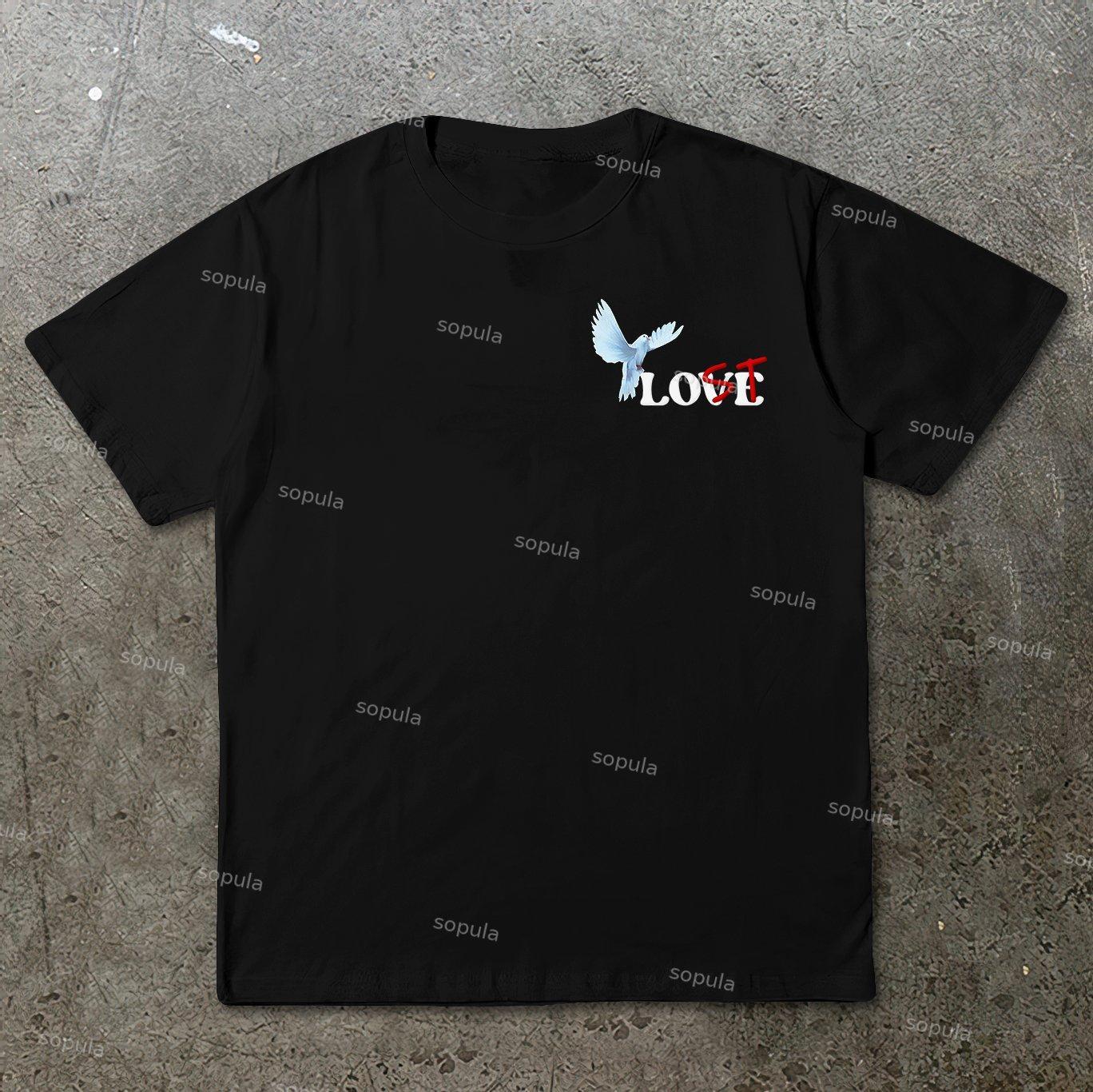 You Re Lost Without Me & Peace Dove Graphic Cotton T-Shirt Product Image