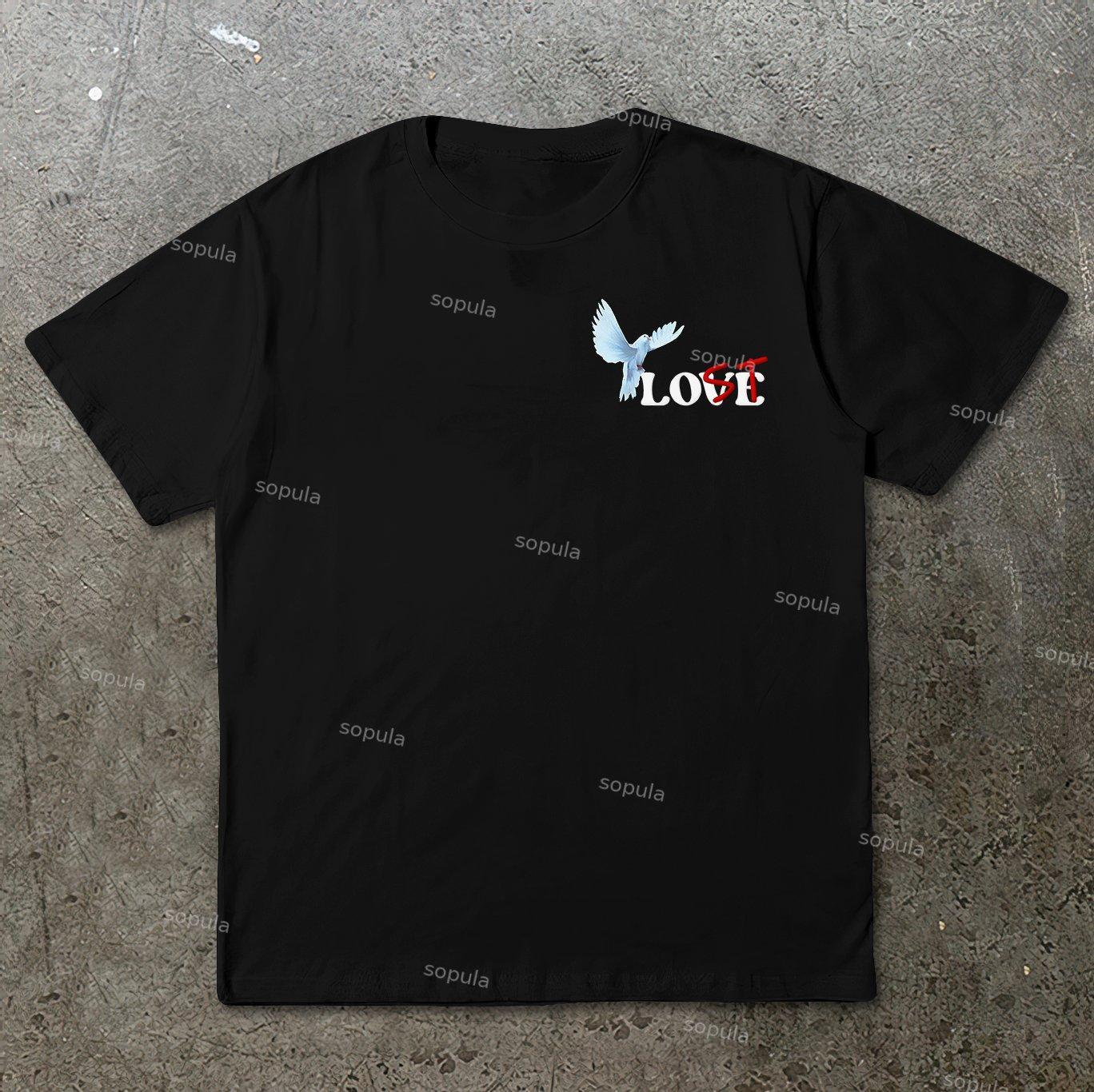You Re Lost Without Me & Peace Dove Graphic Cotton T-Shirt Product Image