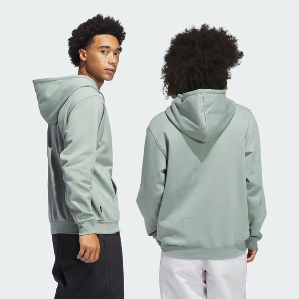 adidas Henry Jones Deckfoil Hoodie (Gender Neutral) Silver Green L Unisex Product Image