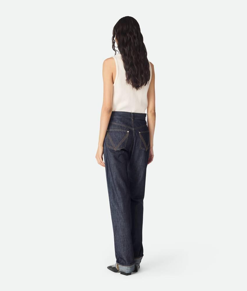 Women's Indigo Straight Jeans in Indigo Product Image