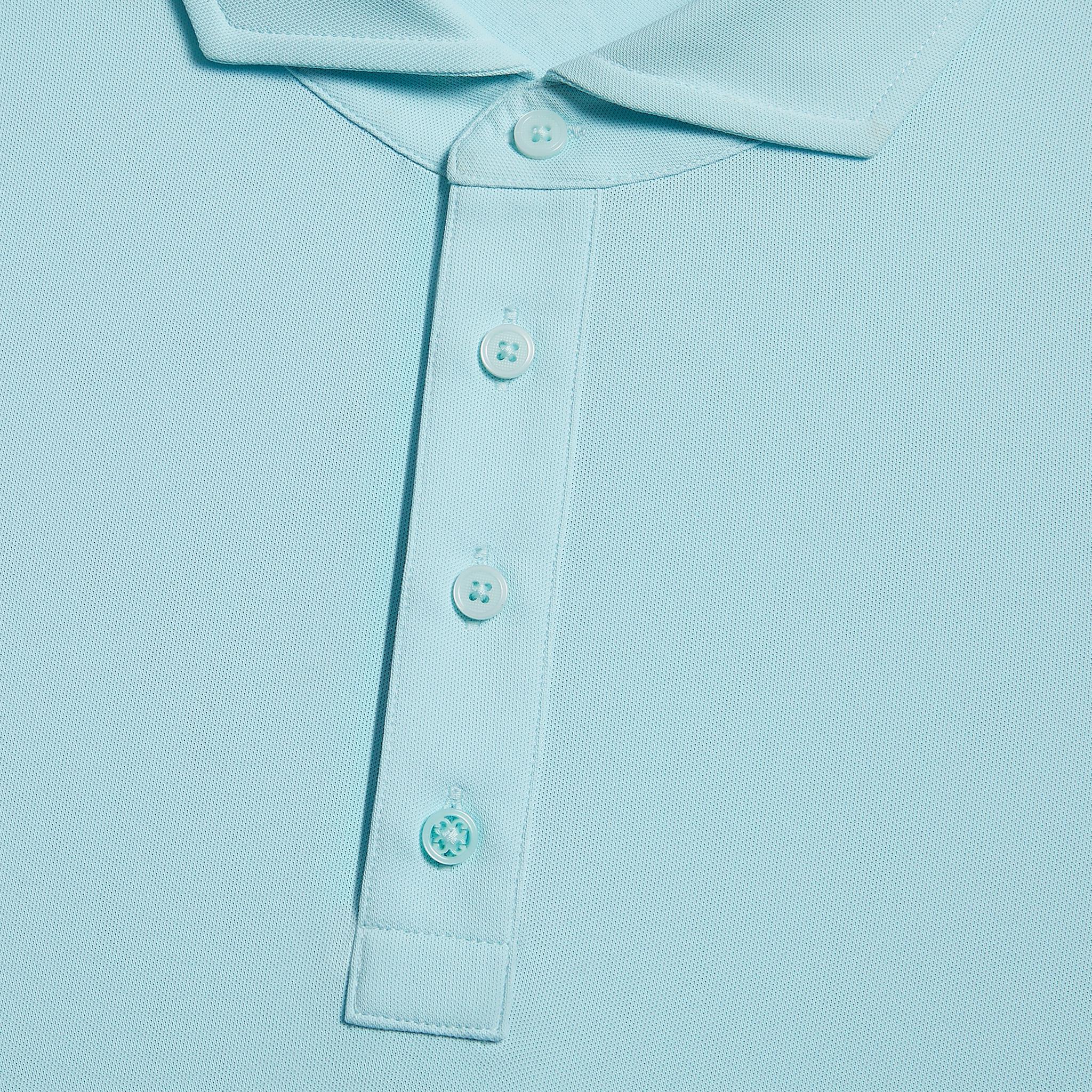 RIB GUSSET TECH PIQUÉ MODERN SPREAD COLLAR POLO Product Image