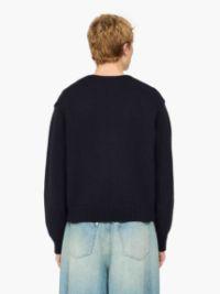 CAKE' INTARSIA SWEATER in blue | JW Anderson US  Product Image