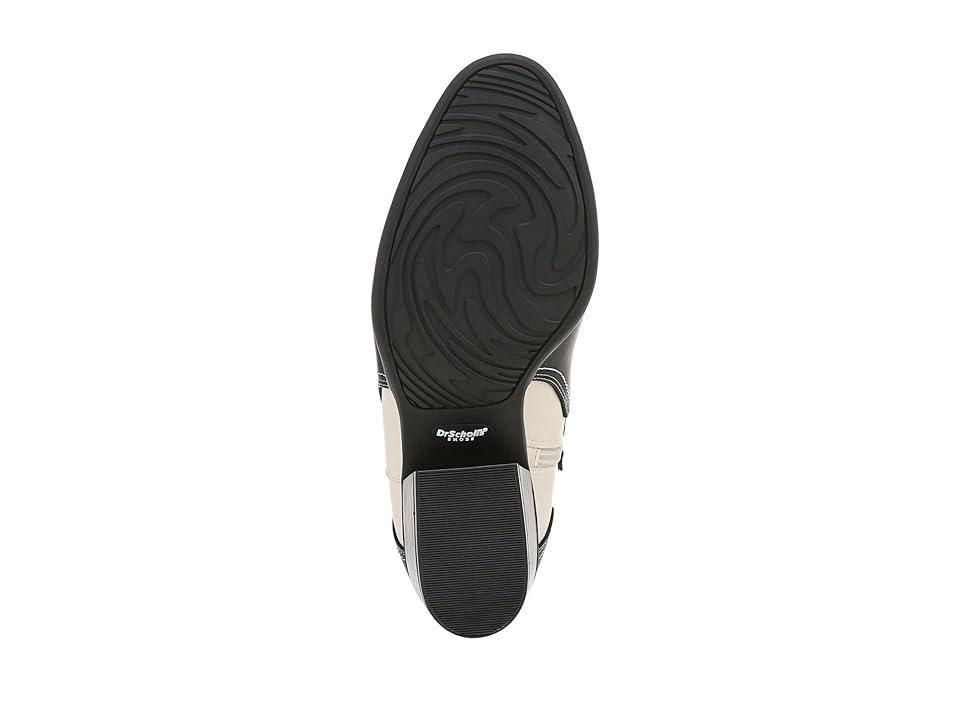 Dr. Scholl's Lasso Women's Western Ankle Boots, Size: 6, Black Off White Product Image
