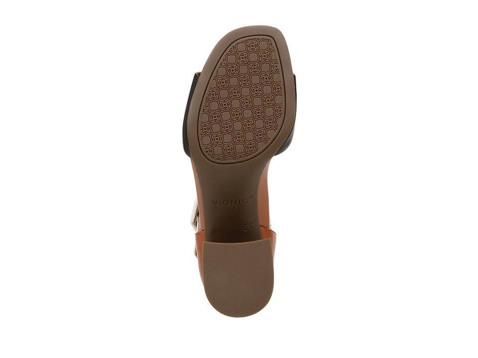 VIONIC Chardonnay (Tan Black Cream Leather) Women's Sandals Product Image