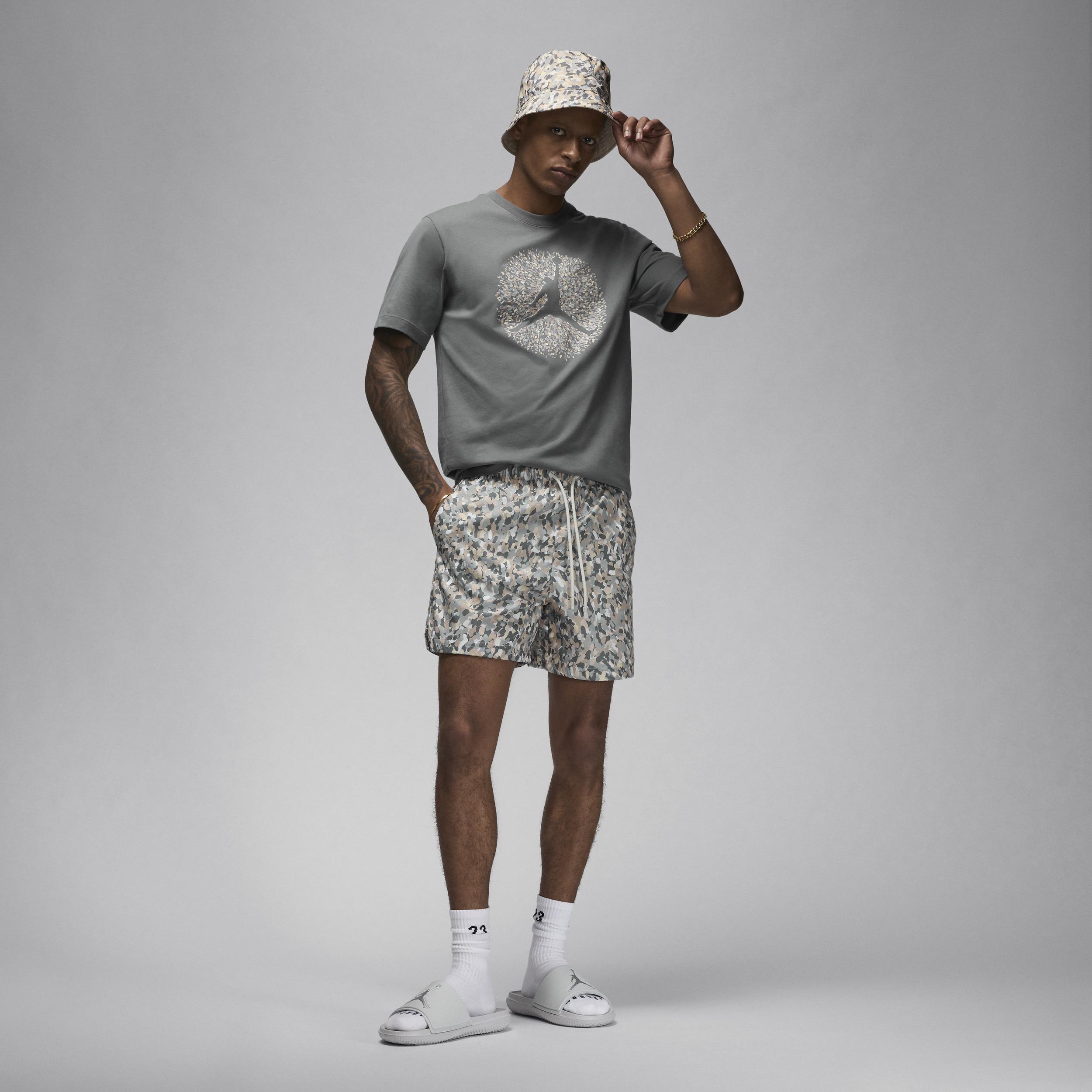 Jordan Mens Jordan Flight Essentials Pool Short Sleeve Crew T-Shirt - Mens Product Image