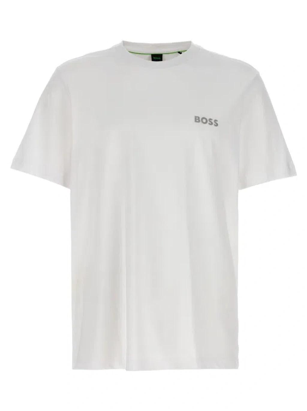 HUGO BOSS Tee 12 T-shirt In White Product Image