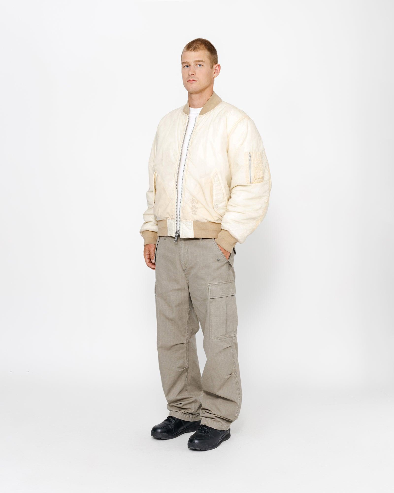 WAXED BUILT BOMBER JACKET Male Product Image