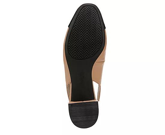 LifeStride Becoming Women's Slingback Pumps, Size: 9.5 Wide, Sienna Black Faux Product Image