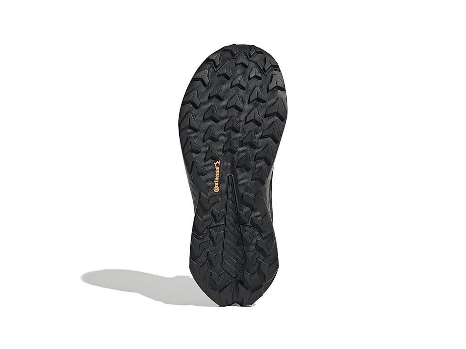 adidas Outdoor Terrex Trailmaker 2 Leather Hiking Shoes Black/Grey) Men's Shoes Product Image