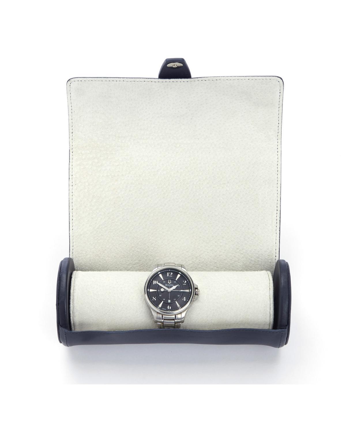 Royce Leather Deluxe Watch Roll, Black Product Image