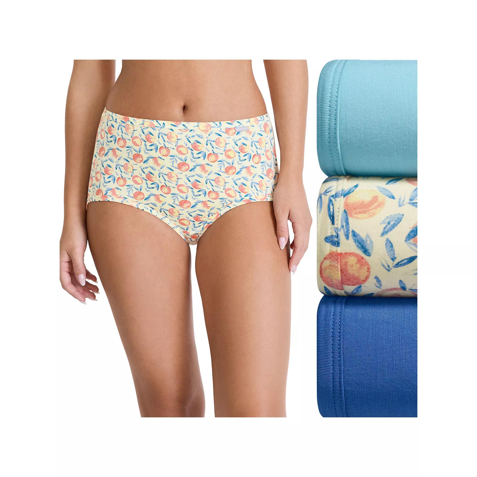 Womens Jockey 3-pk. Supersoft Brief Panty Set 2073 Product Image