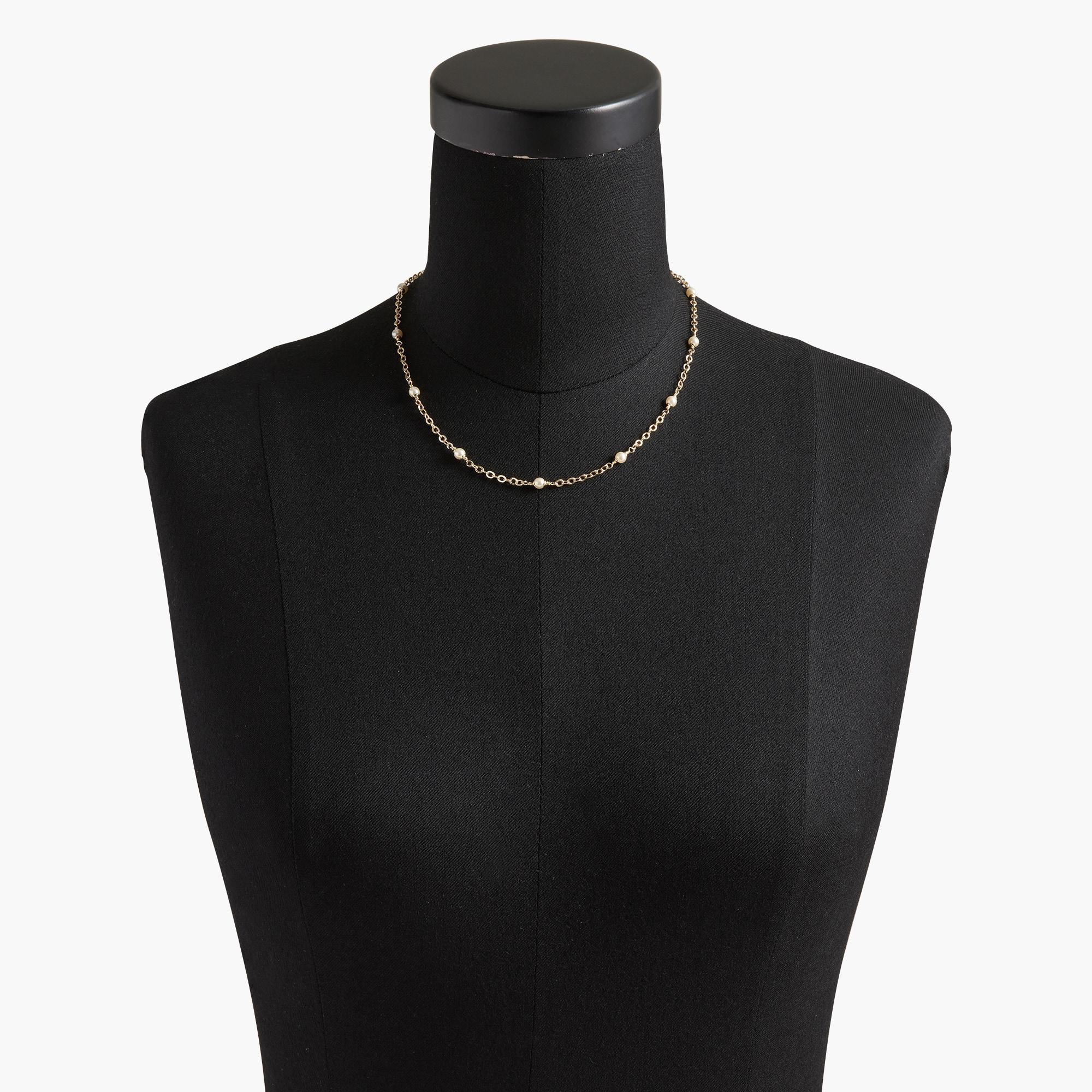 Pearl layering necklace Product Image