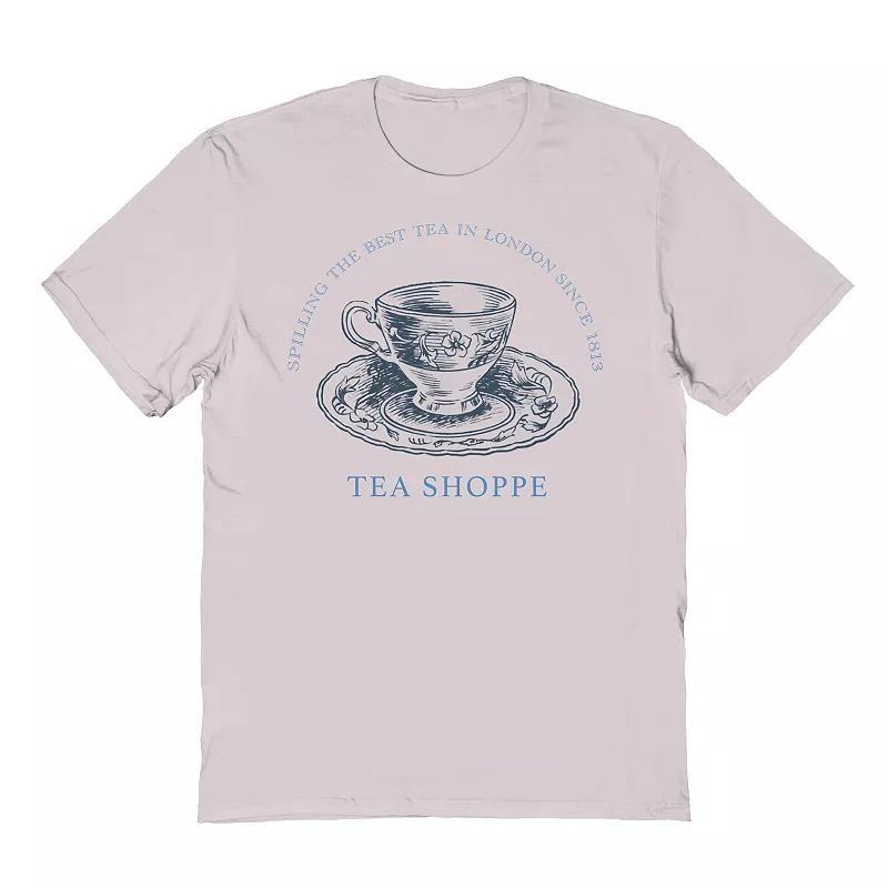 Men's Tea Shoppe Graphic Tee, Size: XXL, Ice Gray Product Image
