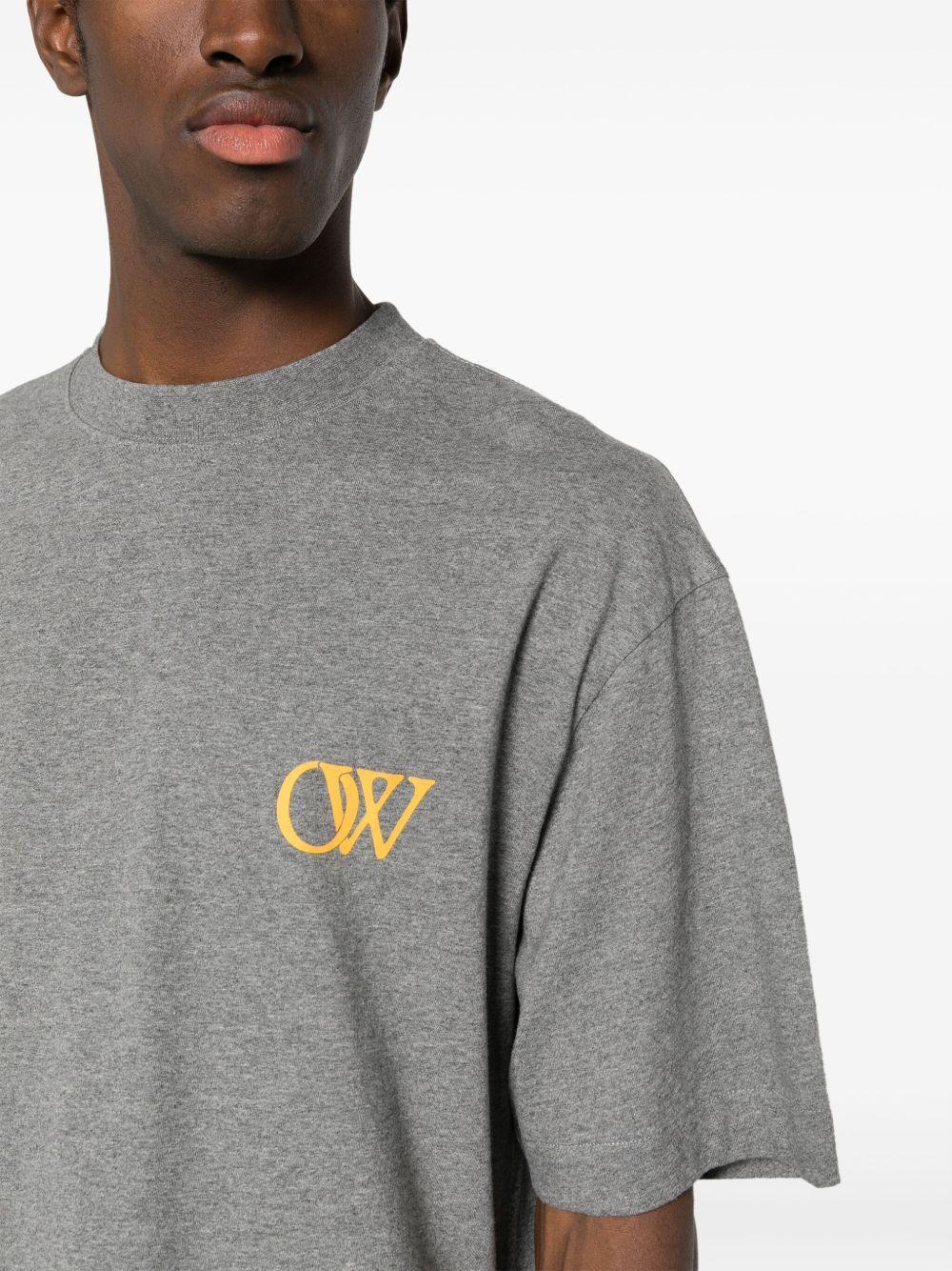 logo-print cotton T-shirt Product Image