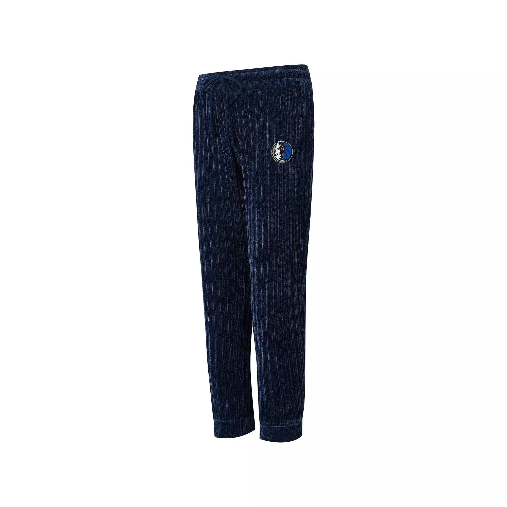 Womens College Concepts Dallas Mavericks Linger Pants Blue Product Image