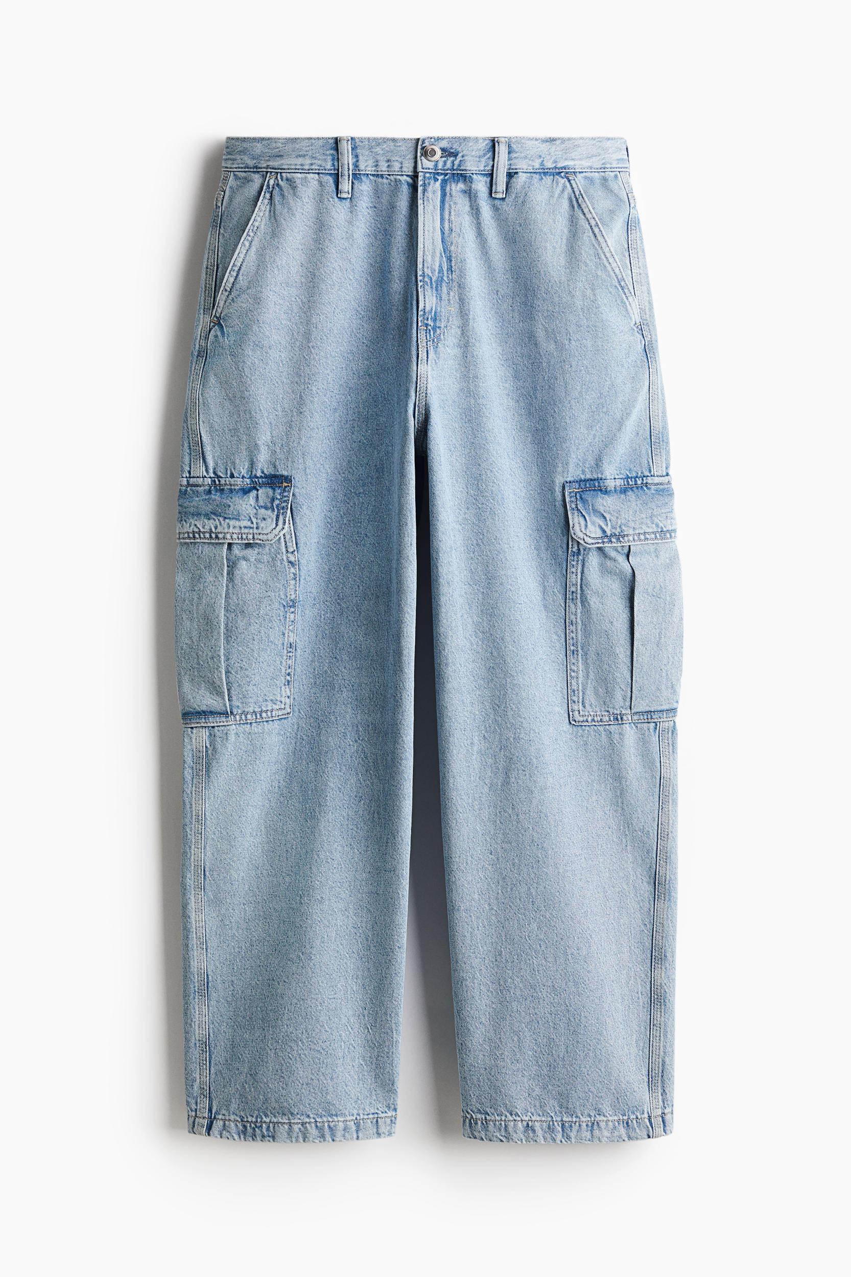 Loose Cargo Jeans Product Image