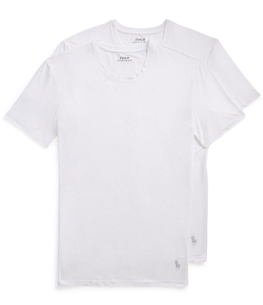 Polo Ralph Lauren Short Sleeve Crew Neck Undershirts 2-Pack Product Image