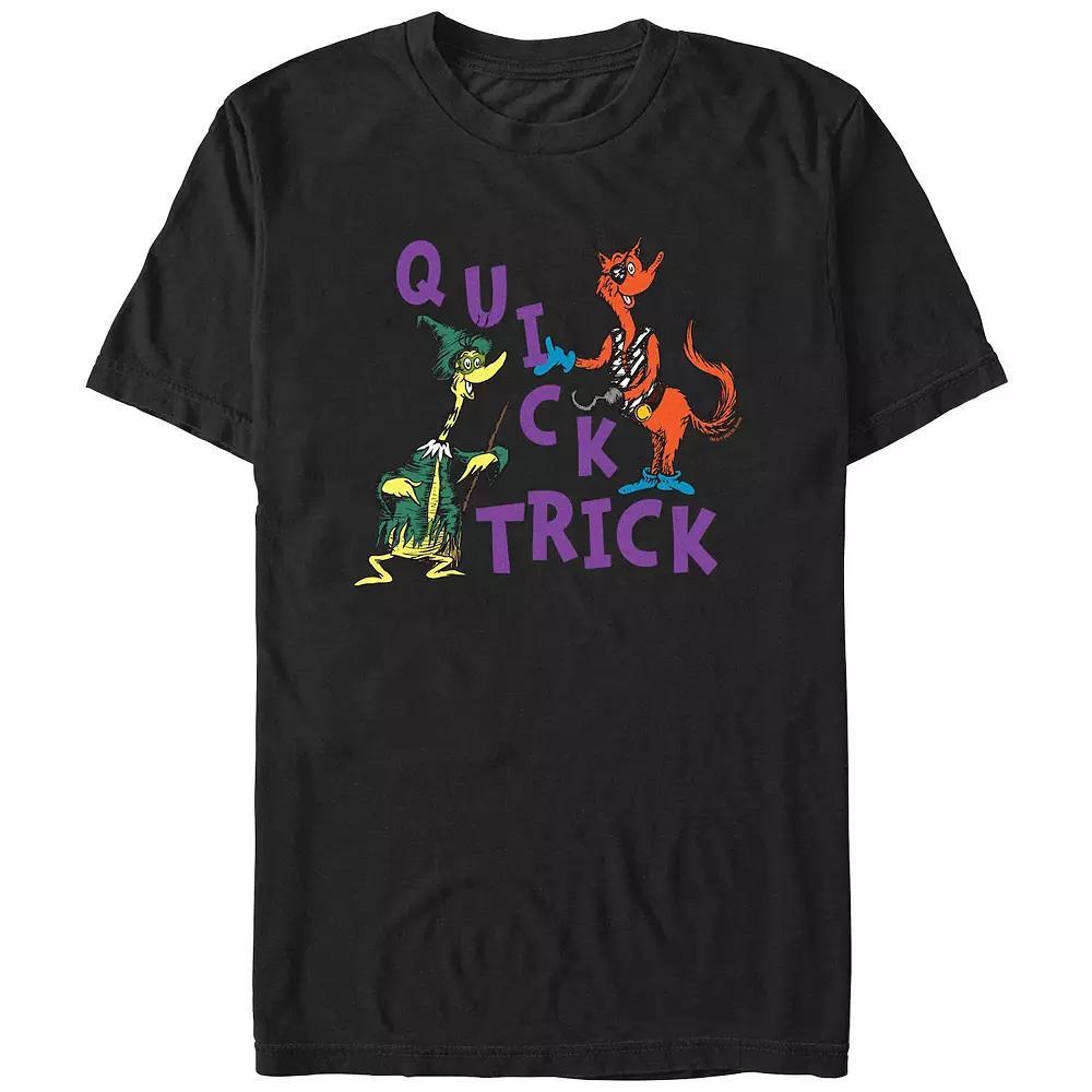 Men's Dr. Seuss Quick Trick Graphic Tee, Size: XL, Black Product Image