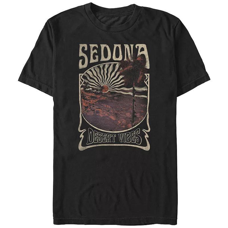 Big & Tall Sedona Desert Vibes Graphic Tee, Men's, Size: 3XB, Black Product Image