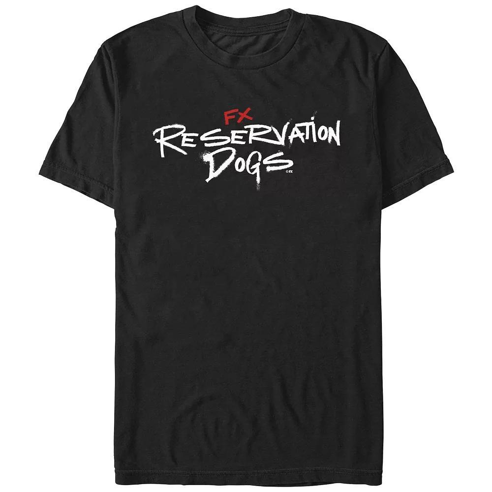 Men's Reservation Dogs Title Logo Graphic Tee, Size: Medium, Black Product Image