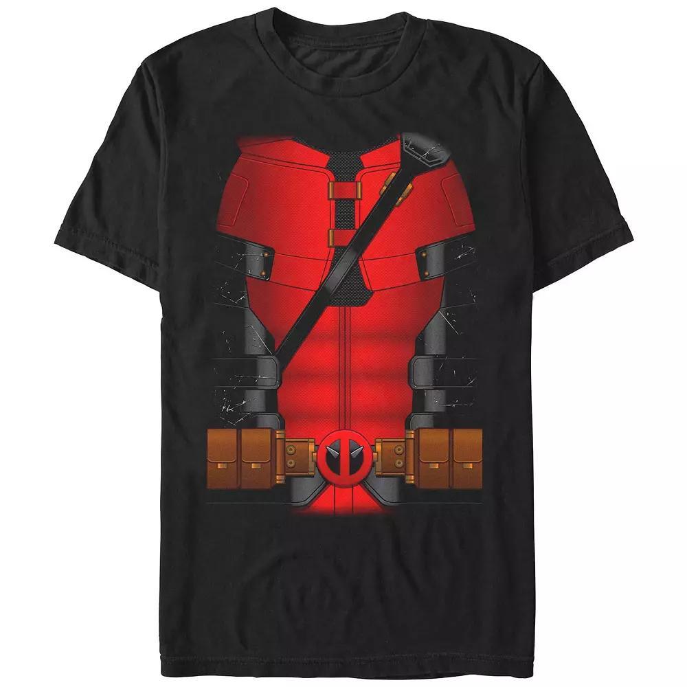 Men's Deadpool And Wolverine Wade Costume Graphic Tee, Size: XXL, Black Product Image