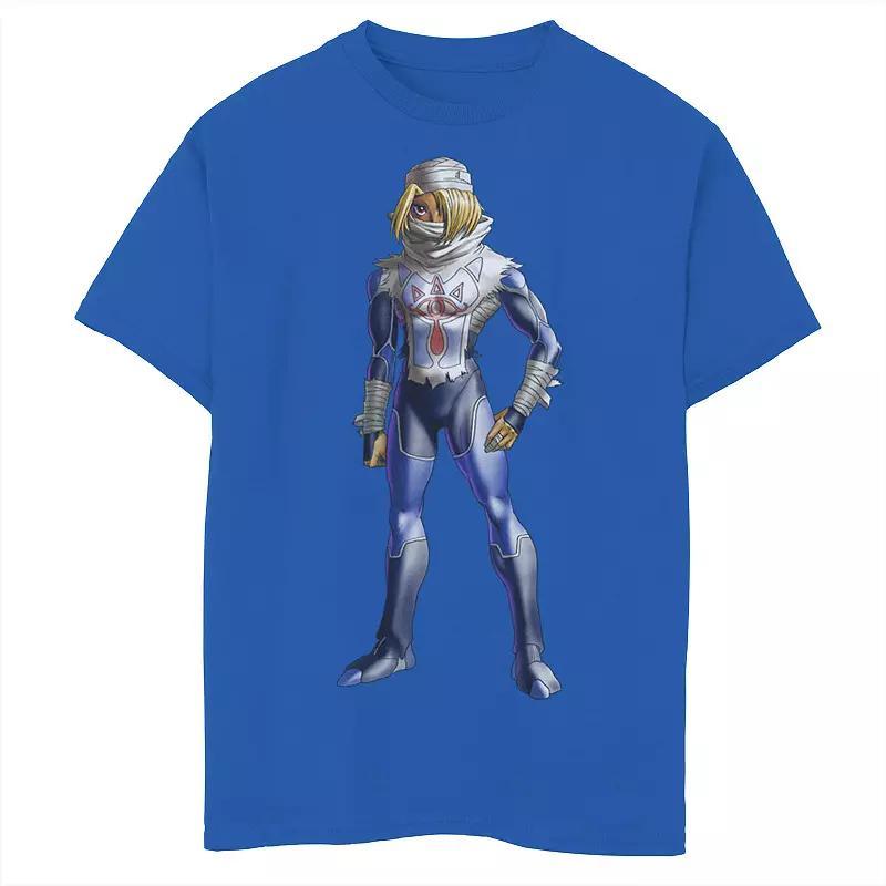 Boys 8-20 Legend of Zelda Link Twilight Face Portrait Graphic Tee, Boy's, Size: XL, Black Product Image