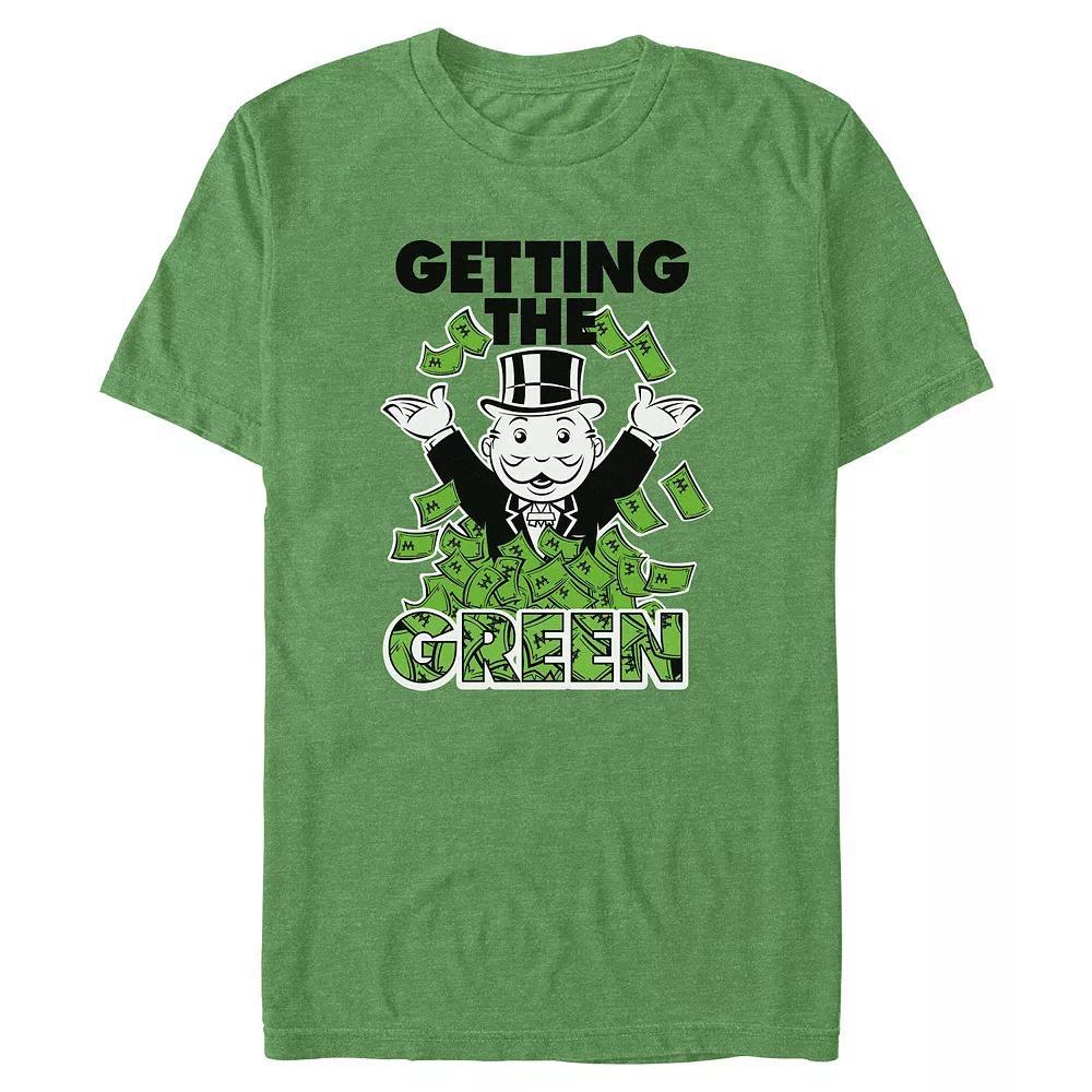 Big & Tall Getting The Green Graphic Tee, Men's, Size: 4XL, Kelly Grey Product Image