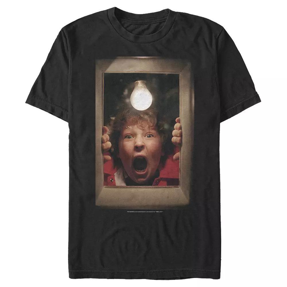 Men's The Goonies Chunk Screaming Graphic Tee, Size: XXL, Black Product Image
