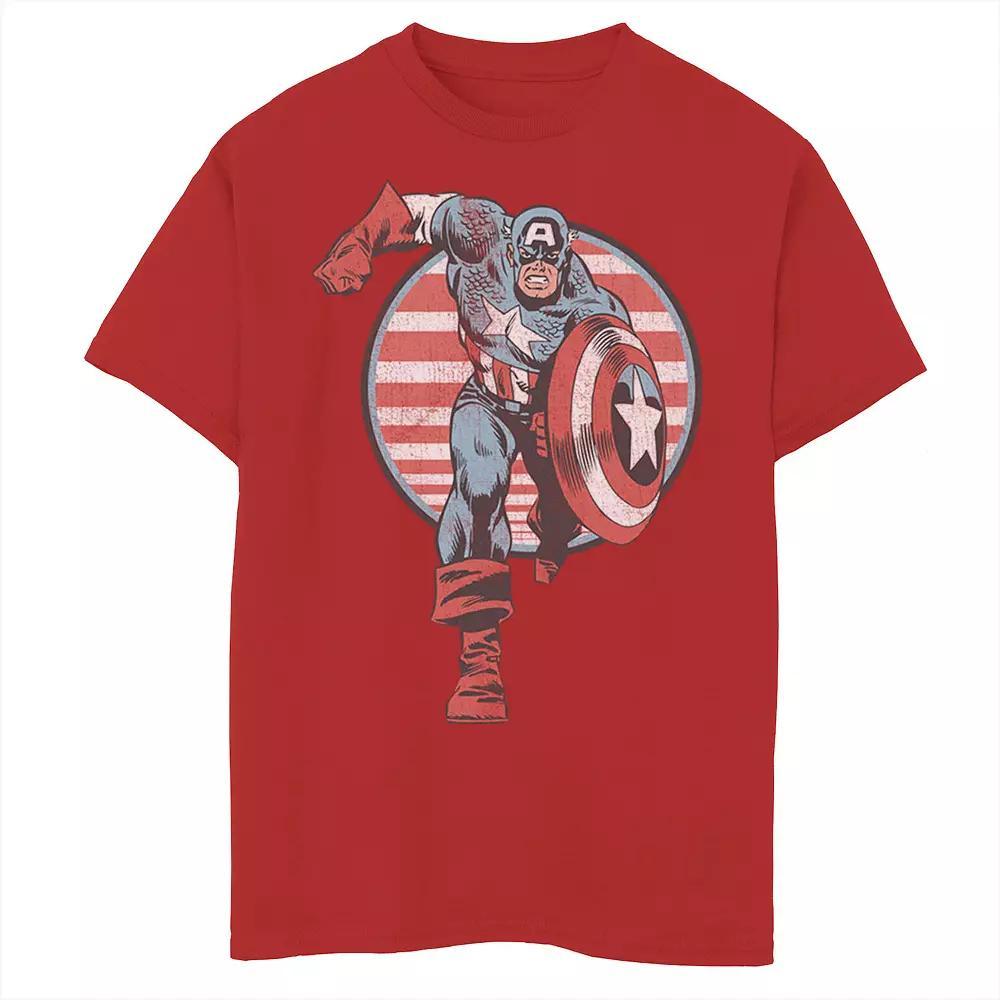 Boys 8-20 Transformers Character Collager Gingerbread Graphic Tee, Boy's, Size: Large, Red Product Image