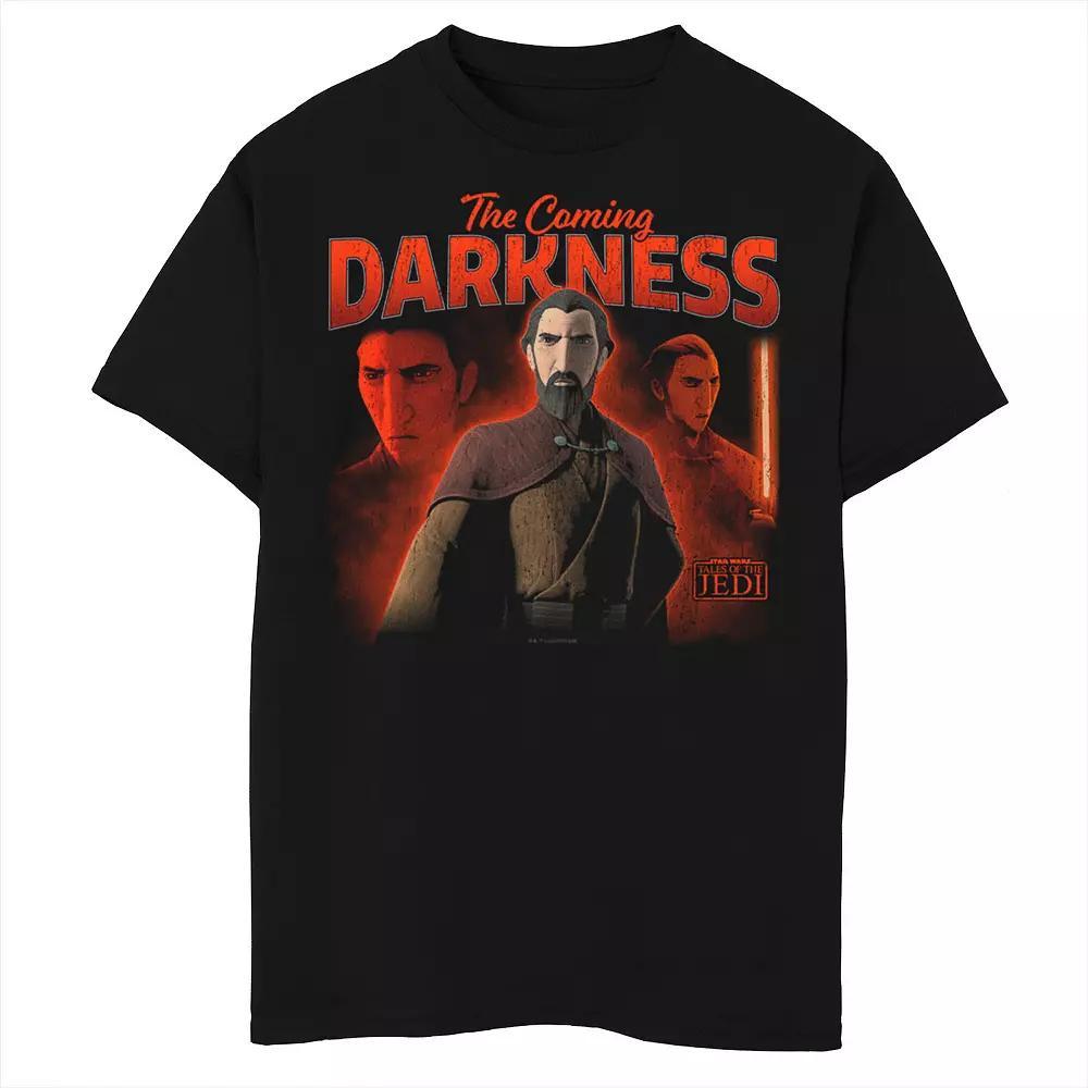 Boys 8-20 Captain Marvel '90s Style Logo Graphic Tee, Boy's, Size: XS, Black Product Image