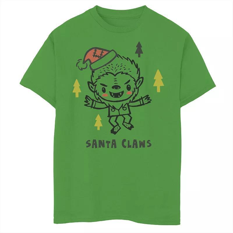 Disney Boys 8-20 Group Shot Christmas Wreath Graphic Tee, Boy's, Size: XL, Red Product Image