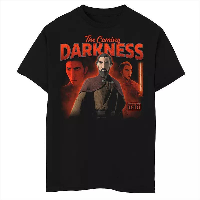 Boys 8-20 Captain Marvel '90s Style Logo Graphic Tee, Boy's, Size: XS, Black Product Image