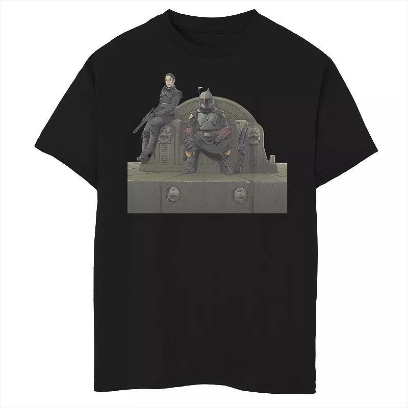 Boys 8-20 Star Wars The Mandalorian The Child aka Baby Yoda Wanted Portrait Graphic Tee, Boy's, Size: Small, Black Product Image