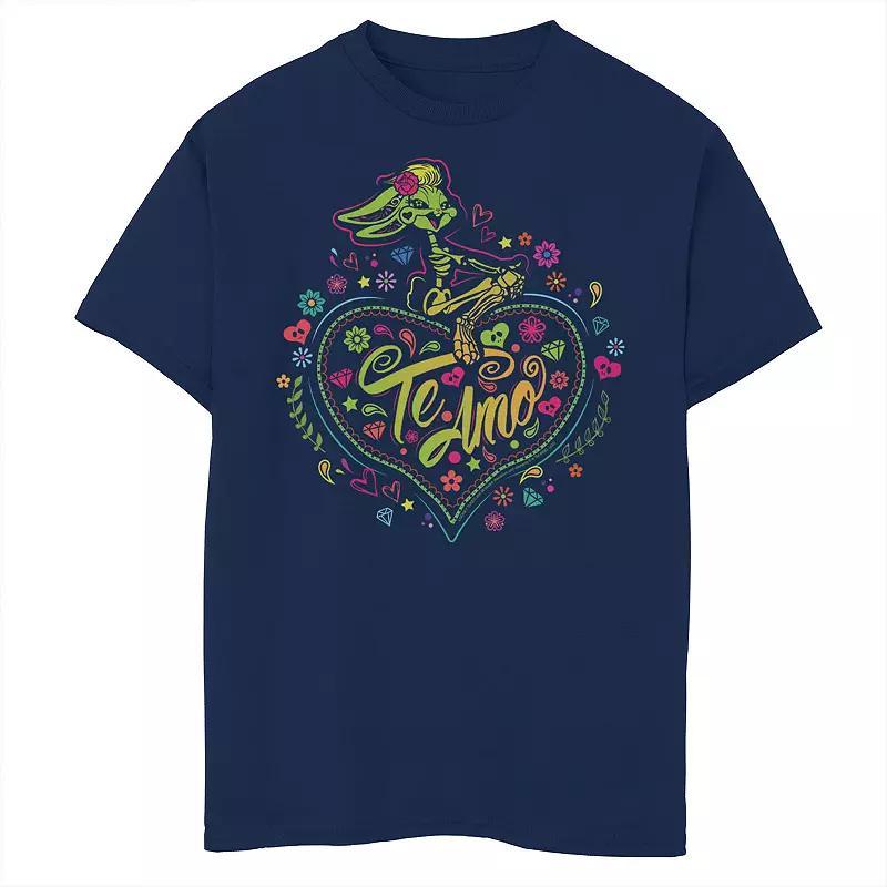 Disney Boys 8-20 Group Shot Christmas Wreath Graphic Tee, Boy's, Size: XL, Red Product Image