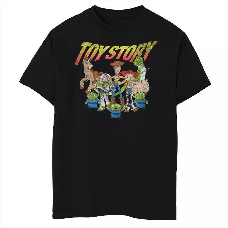 Boys 8-20 Transformers Character Collager Gingerbread Graphic Tee, Boy's, Size: Large, Red Product Image