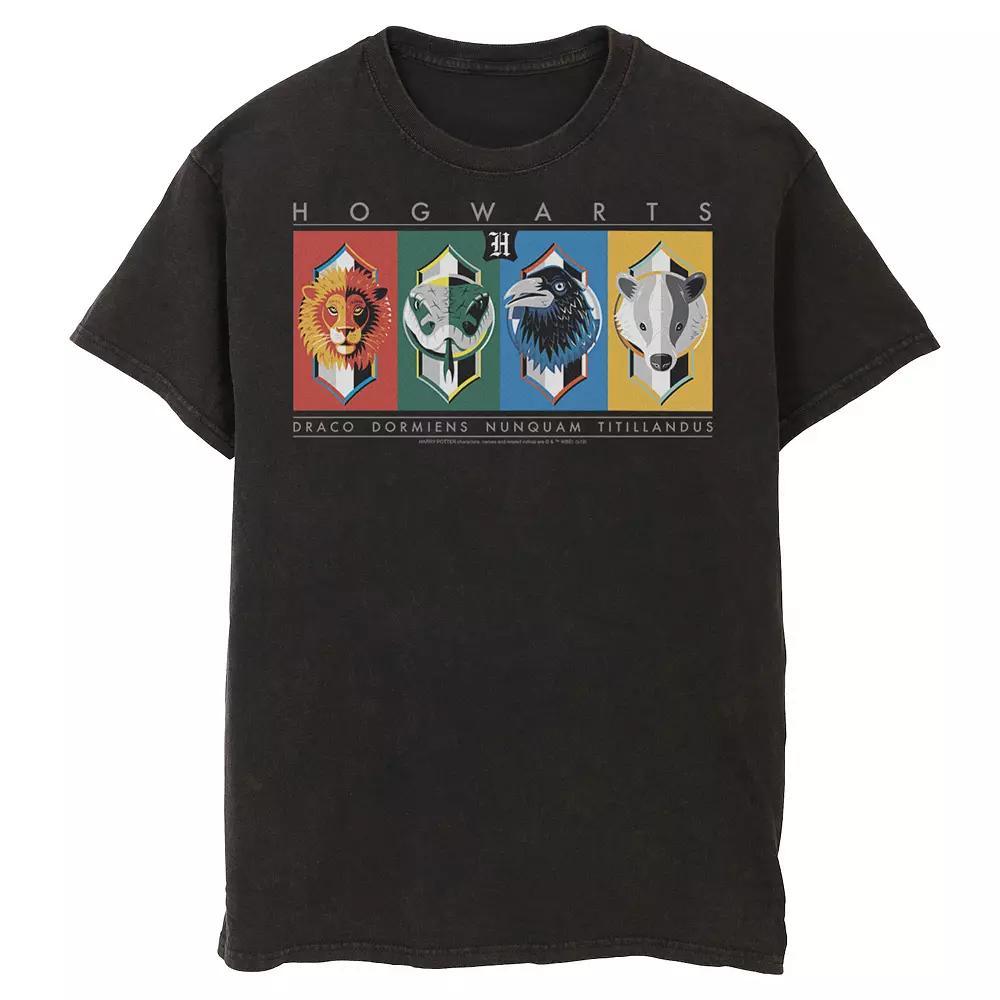 Mens Harry Potter Hogwarts House Symbols Graphic Tee Product Image