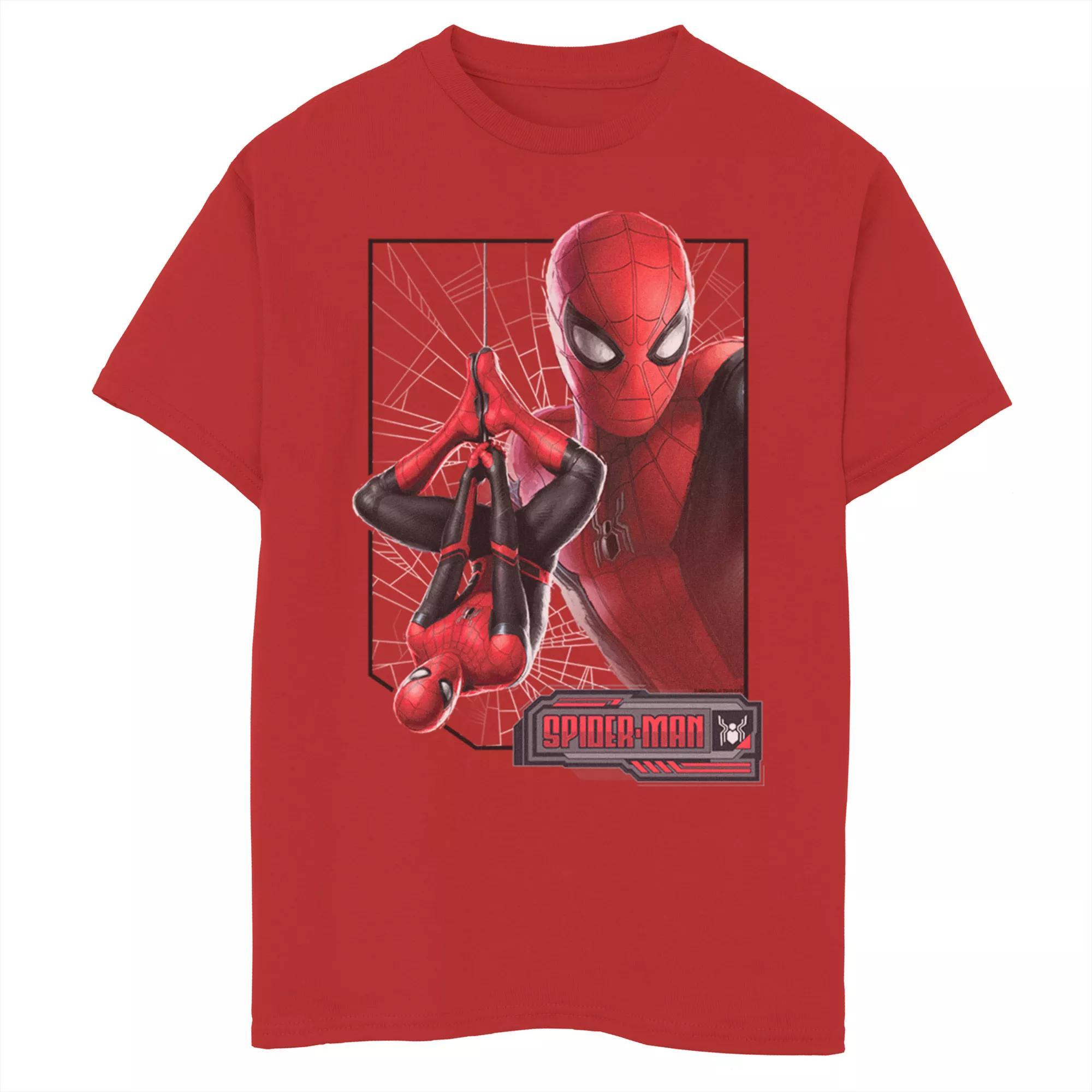 Boys 8-20 Marvel Comics Spider-Man New Suit Tee, Boy's, Size: Large, Red Product Image