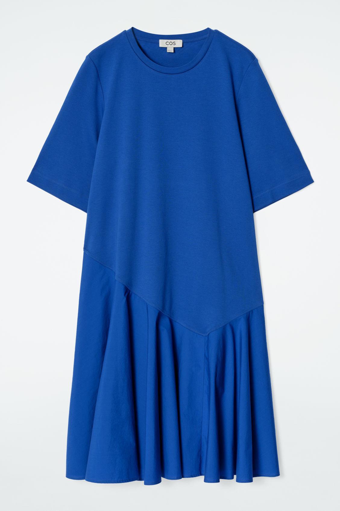 ASYMMETRIC MINI T-SHIRT DRESS Product Image